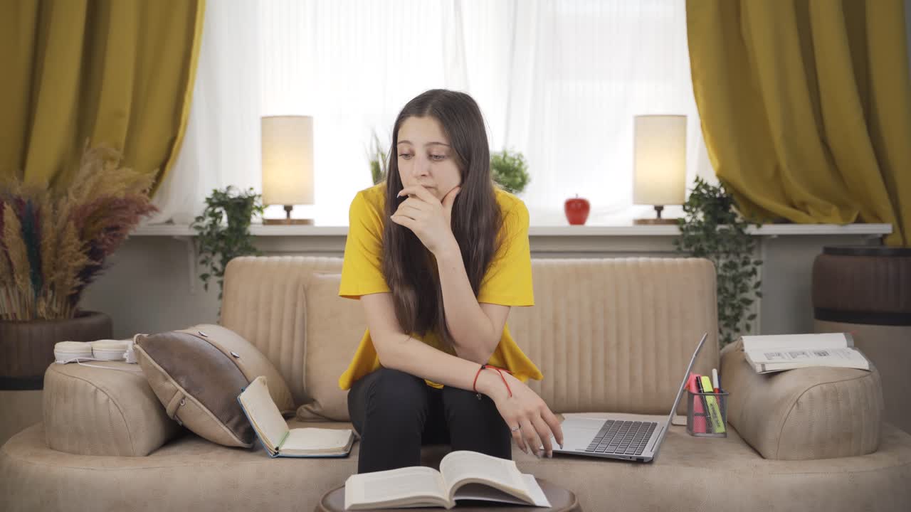 estudiante con ansiedad.