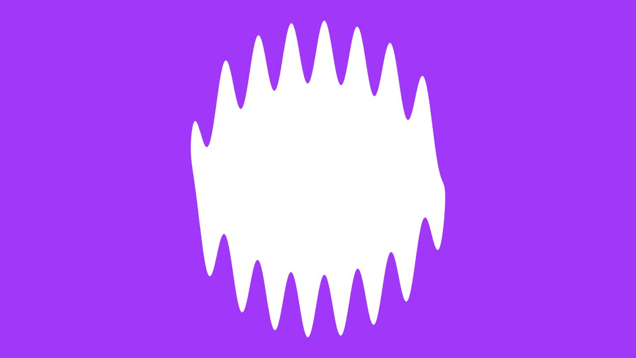 Wave loop material animation motion graphics