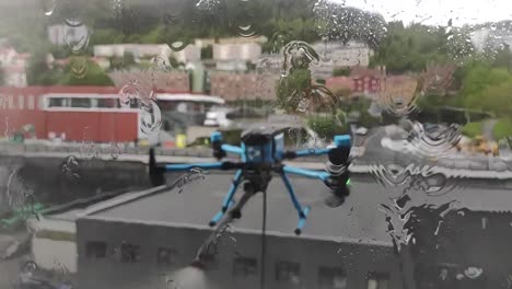 Window-cleaning-drone-in-Bergen-2,-Norway-|-Drone-work-|-Future-|-Futuristic