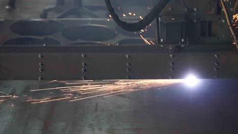 plasma cutting metal sheet