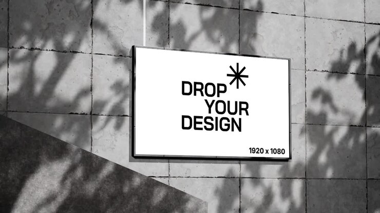 Billboard Screen Mockup