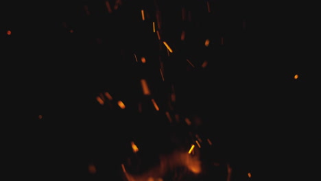chispas de fuego