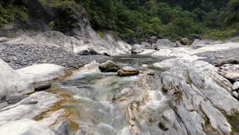 water is life crystal clear mountain river stream, fresh water source life cycle, along a wild river, riverbed valley