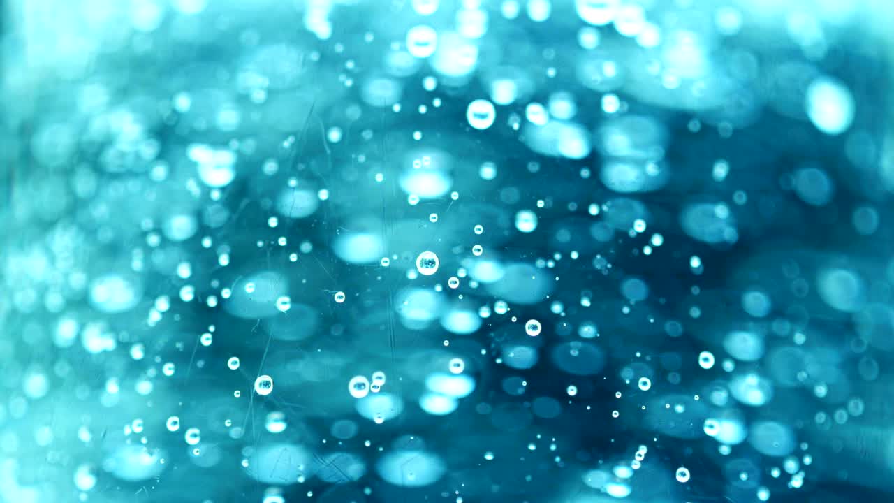 젤 거품이 상승합니다.