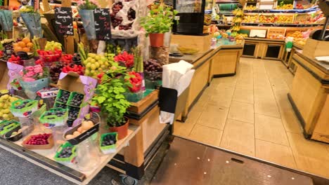 colorful fruits and vegetables at a paris market