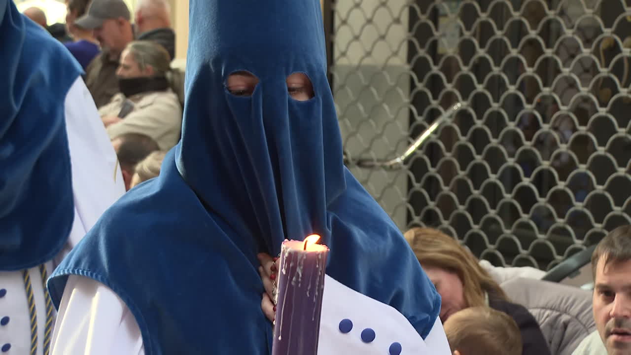 Religious Procession with Penitents