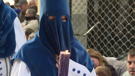 Religious Procession with Penitents