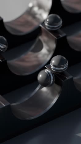 abstract 3d render of geometric shapes