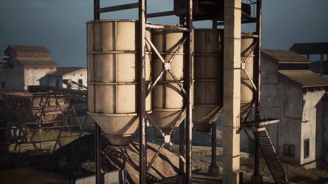 viejo equipo de minas de carbón abandonado en gales