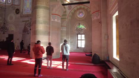 mosque prayer hall interior