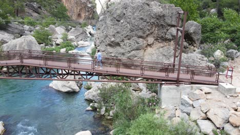 river over bridge