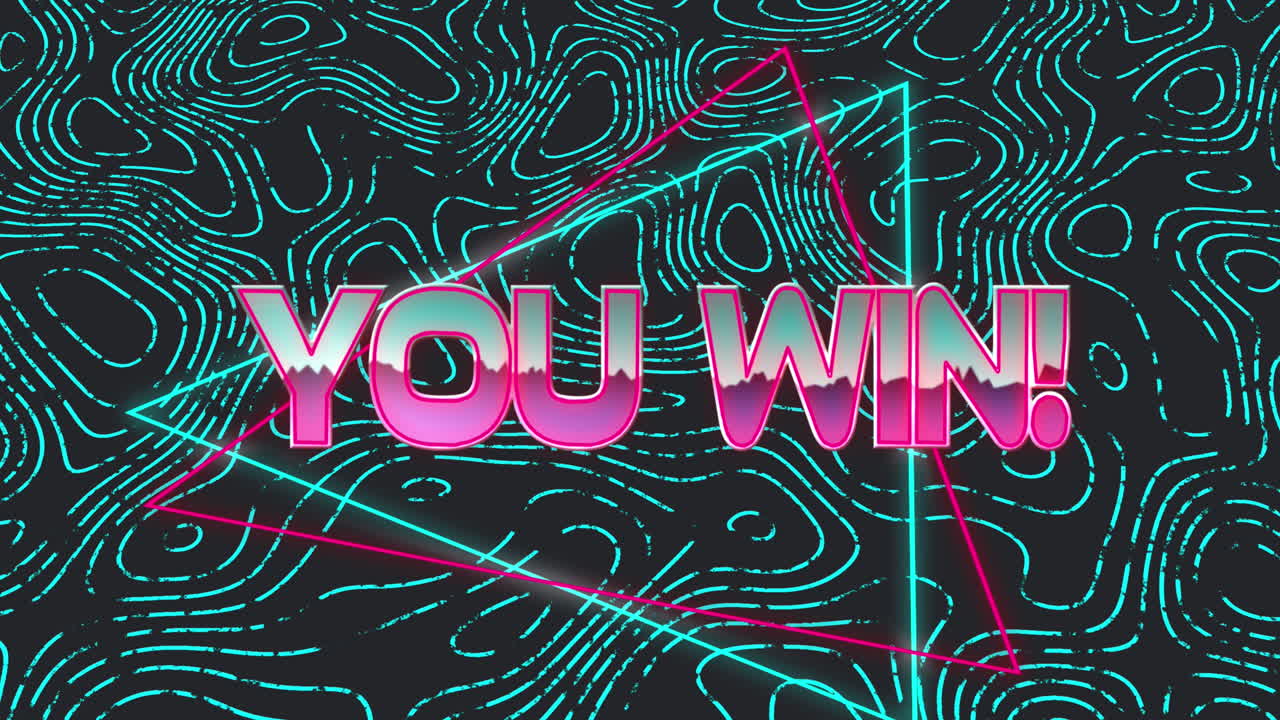 초록색 파동으로 검은색 배경을 이기는 애니메이션