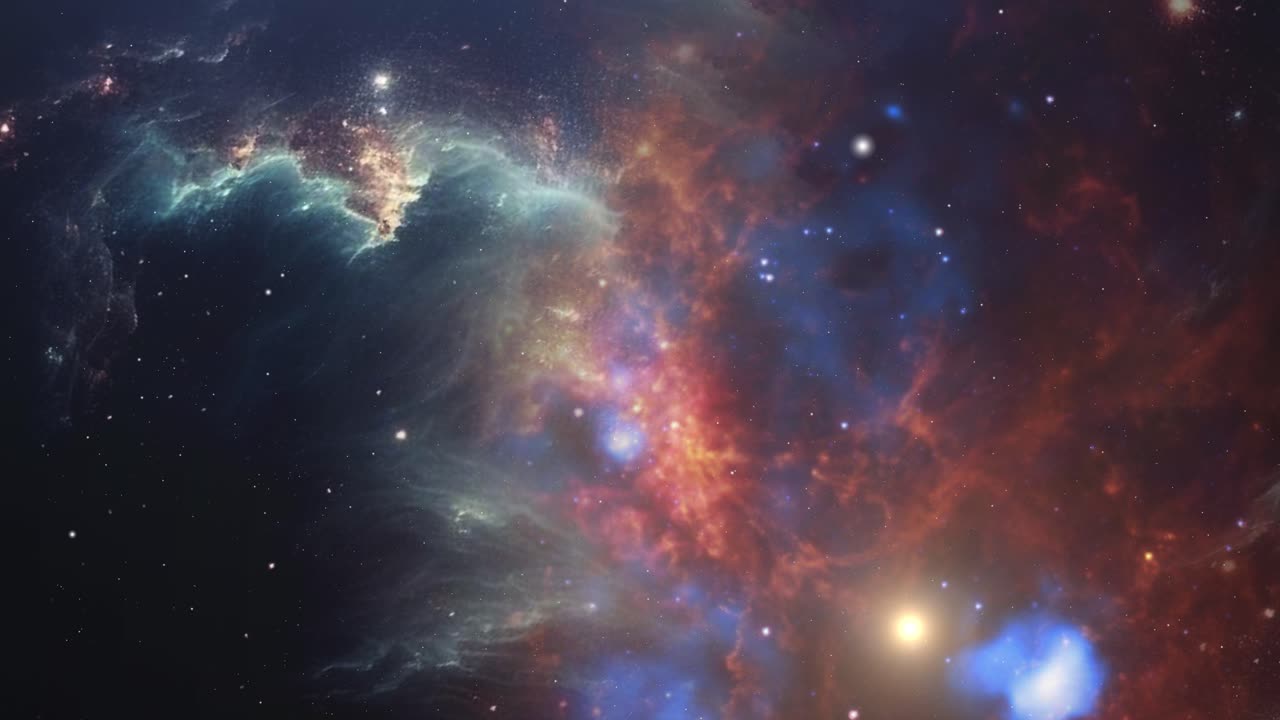 exploración de nebulosas en el espacio profundo