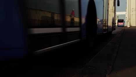 Low-Angle-Shot-Of-Vehicles-Travelling-From-Buda