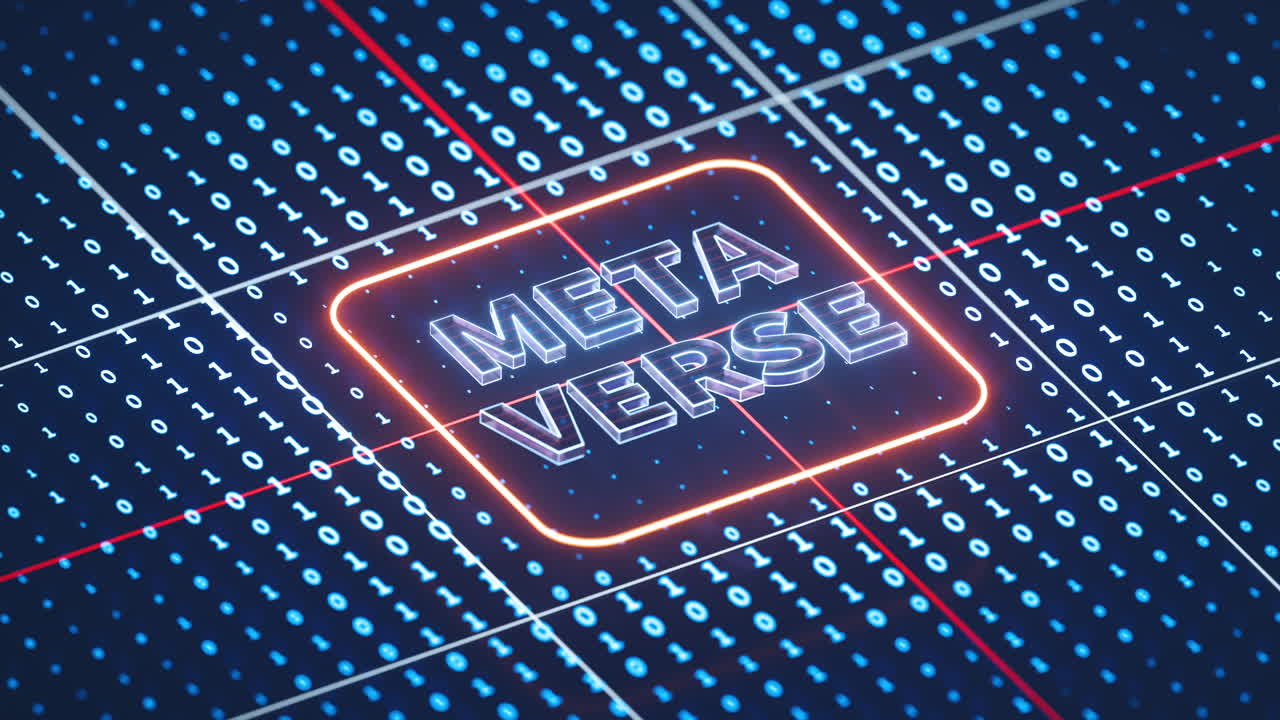 The concept of Metaverse, 3d rendering.