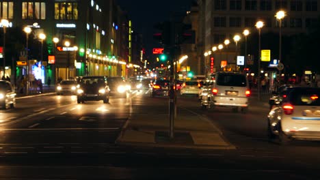 berlin night traffic