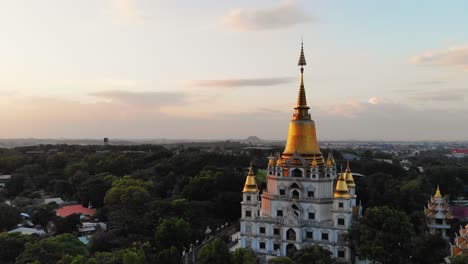 scenic golden temple in ho chi minh city