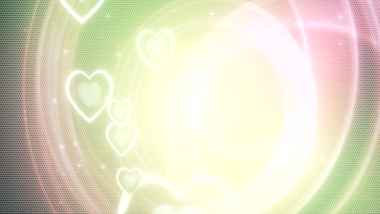 결혼식 을 위해 컴퓨터 로 생성 된 애니메이션 동작 배경