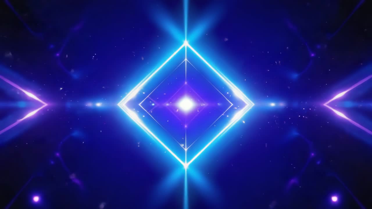 추상적인 반이는 기하학적 모양