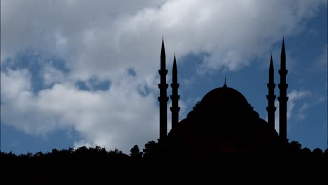 mosque silhouette