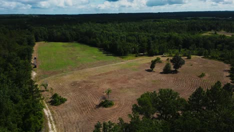 Aerial-Shot-of-Hunting-Tract