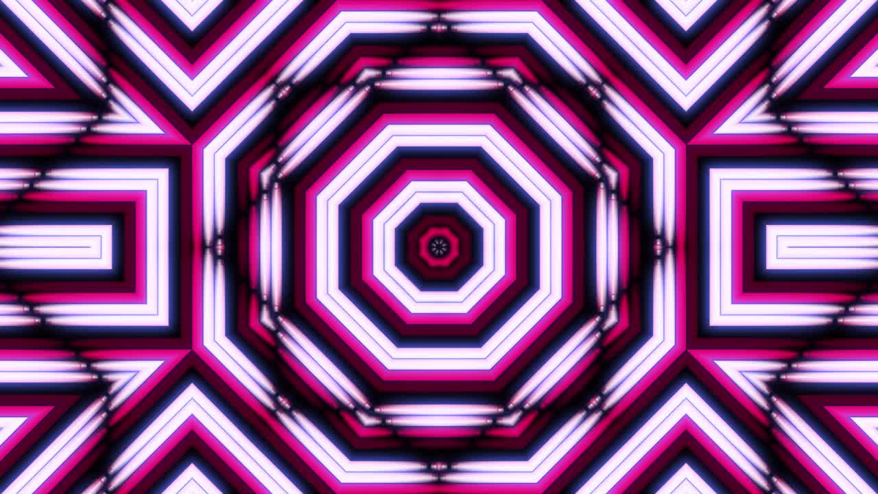 Sfondi animati con tubi fluorescenti 4K.