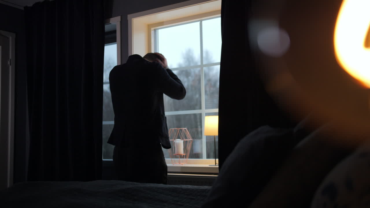 Angry caucasian businessman stressed and depressed with work problems