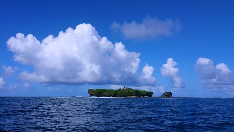 siargao is composed of several islands facing pacific ocean, south of the philippines