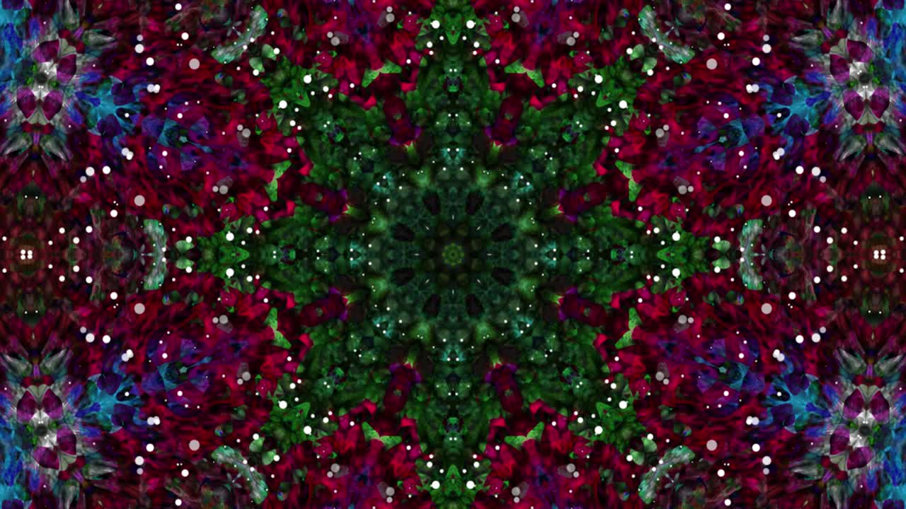 추상적인 다채로운 애니메이션 다채로운 액체 배경