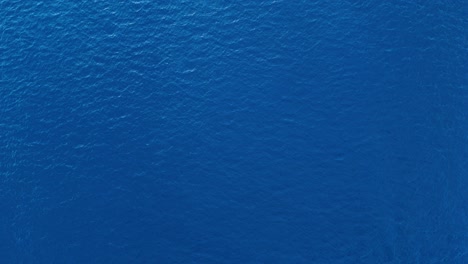 drone overview of serene turquoise caribbean waters, capturing smooth surface and tranquil blue hues