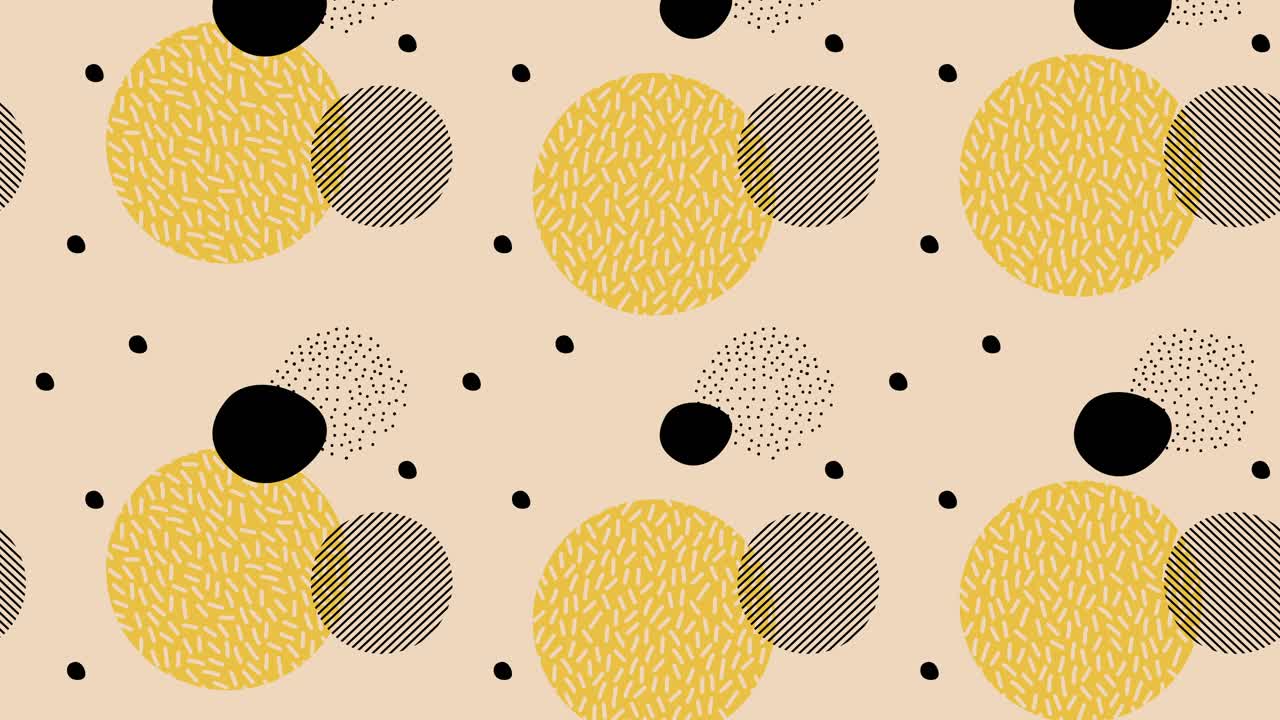 Memphis Animated Background