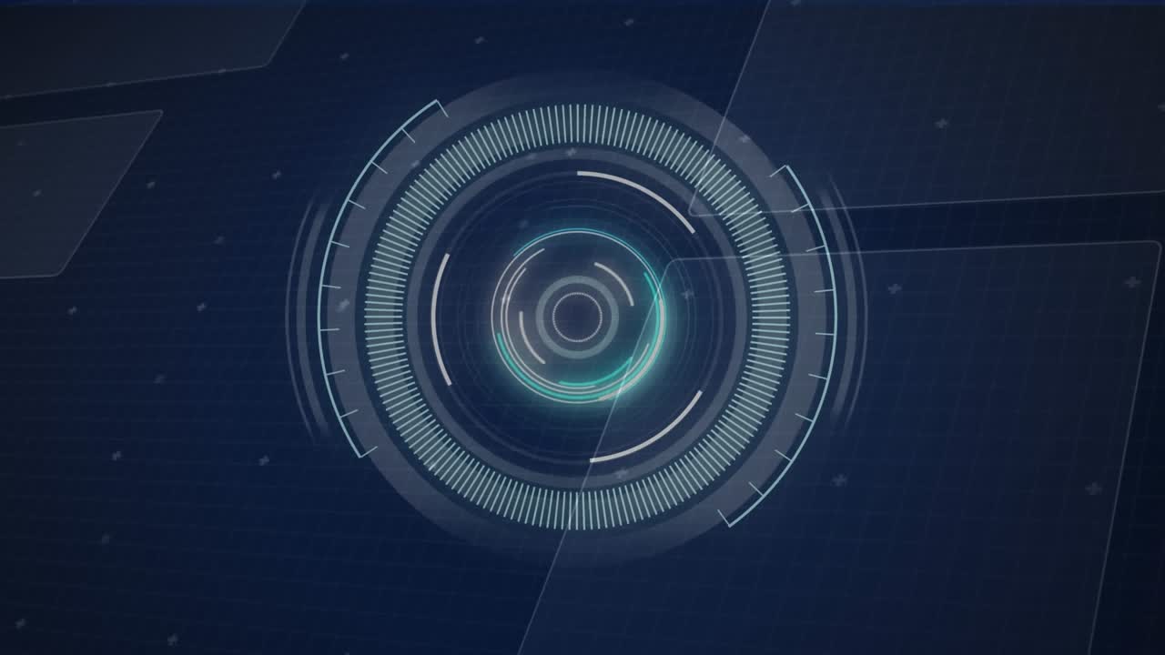 Animation of scope scanning over data processing
