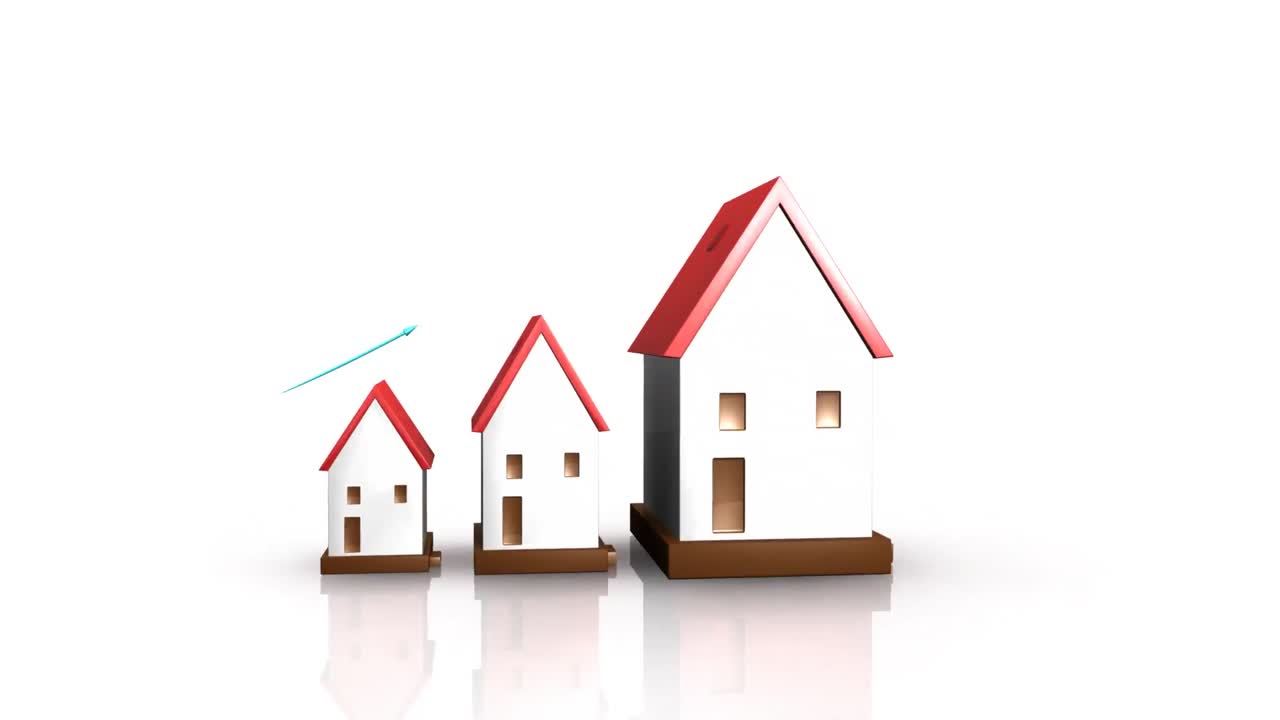 Animation 3D de maison