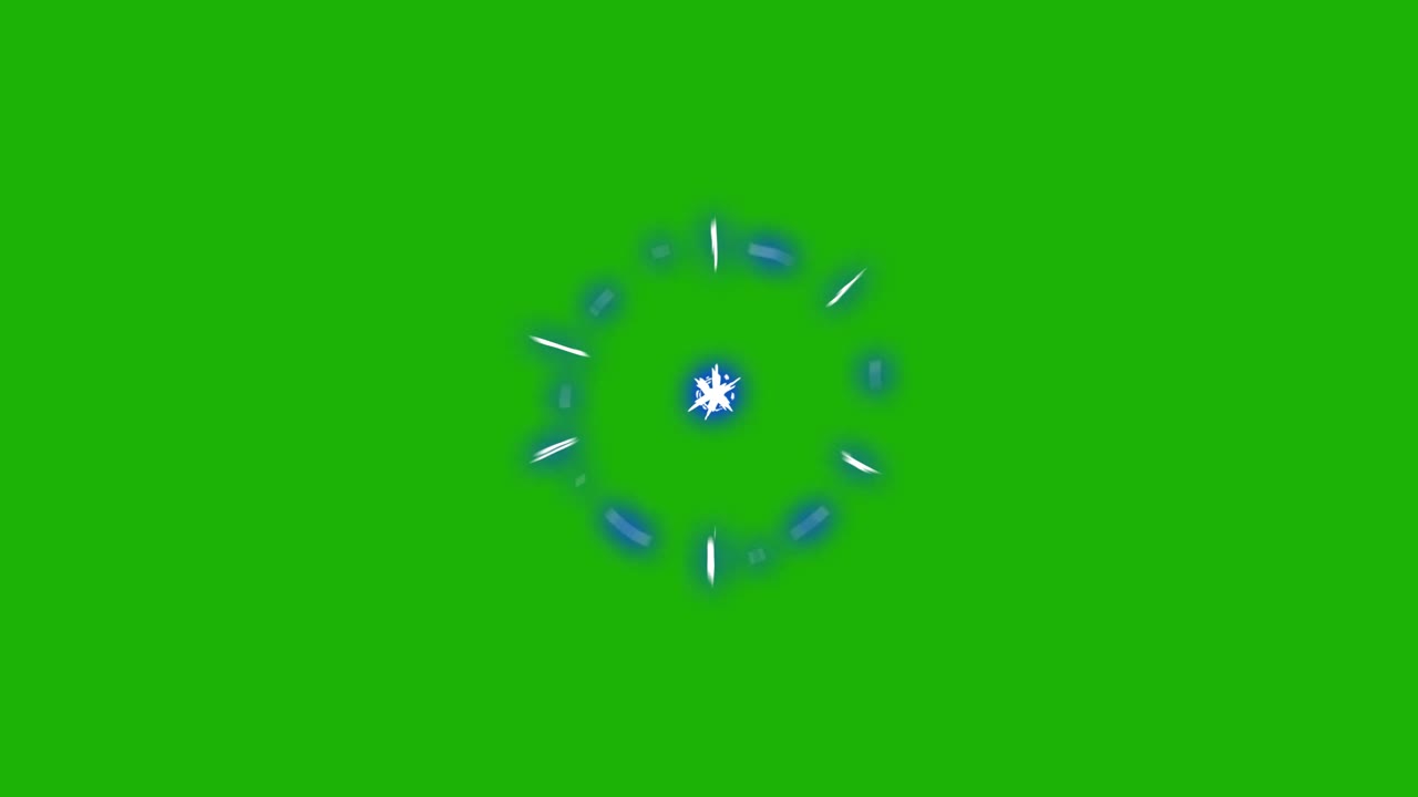 Cartoon muzzle flash best quality green screen animated 4k , 3D Animation, Ultra High Definition, 4k video Premium Quality