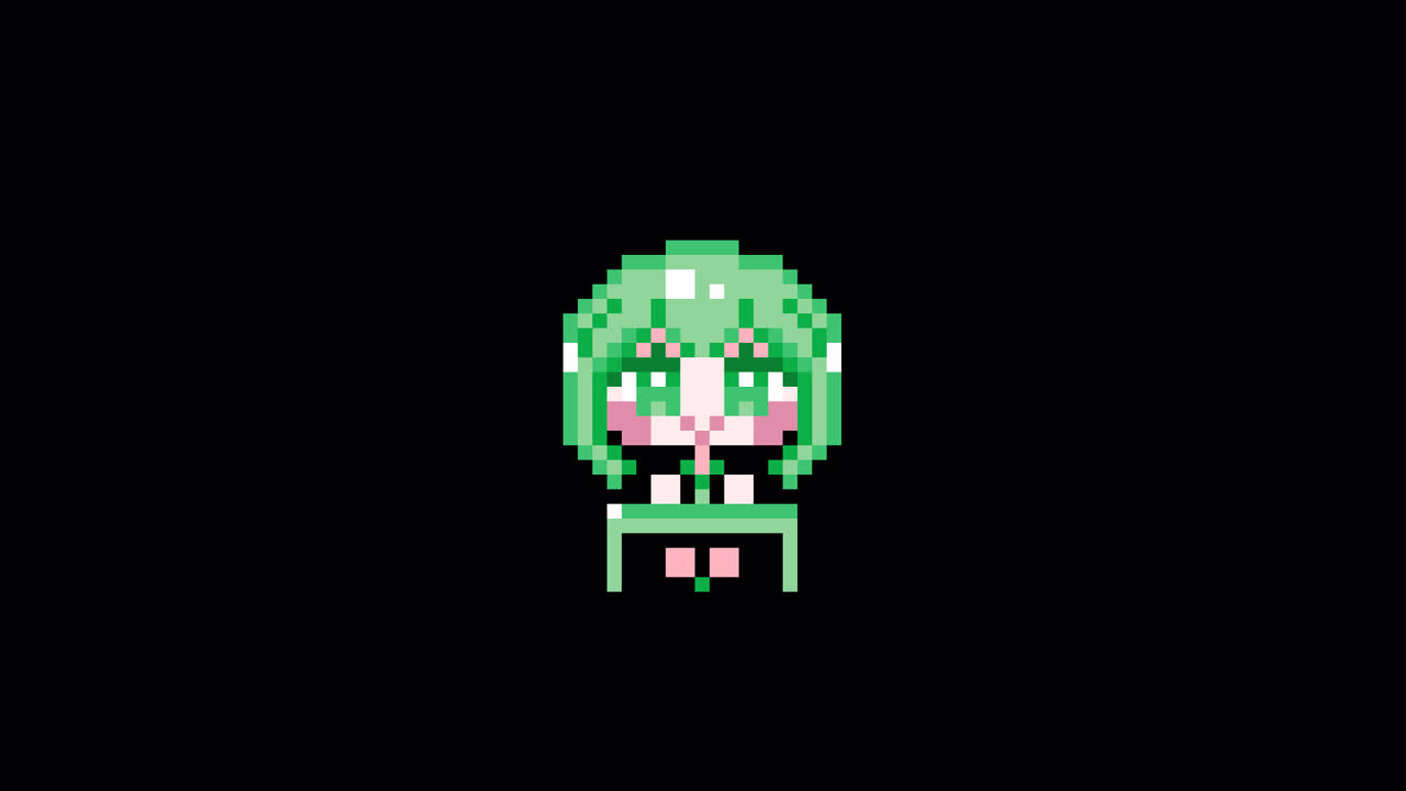 Pixel girl 01 sit at a desk Looping animation. 1080p (5).mov