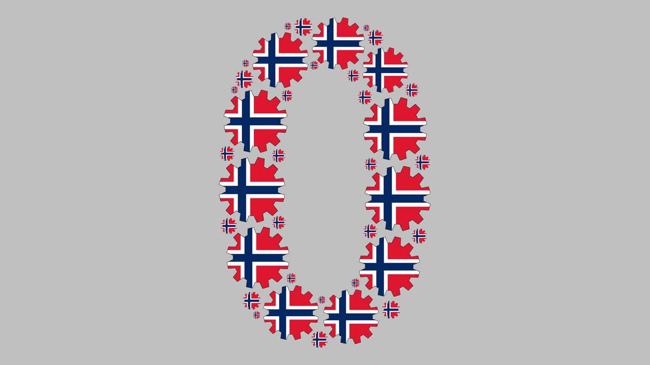 노르웨이 숫자 0