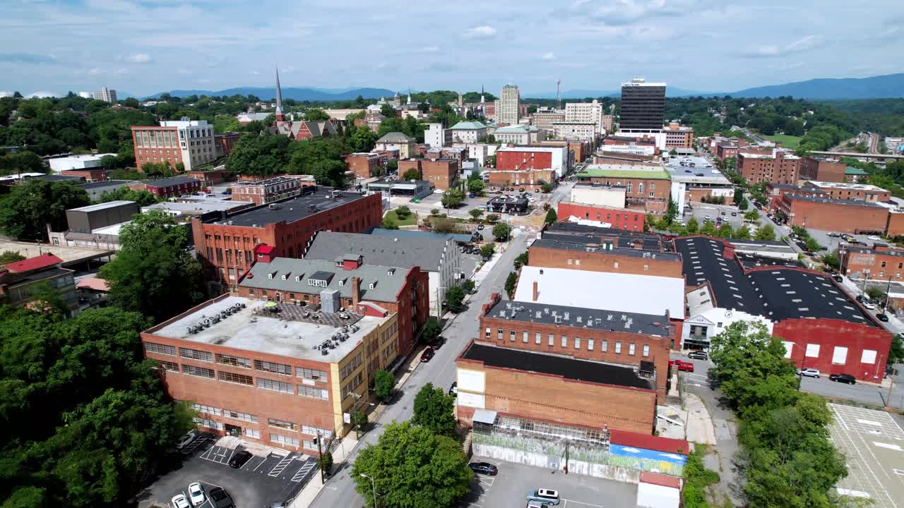 lynchburg, virginia, ritiro aereo in 4k.