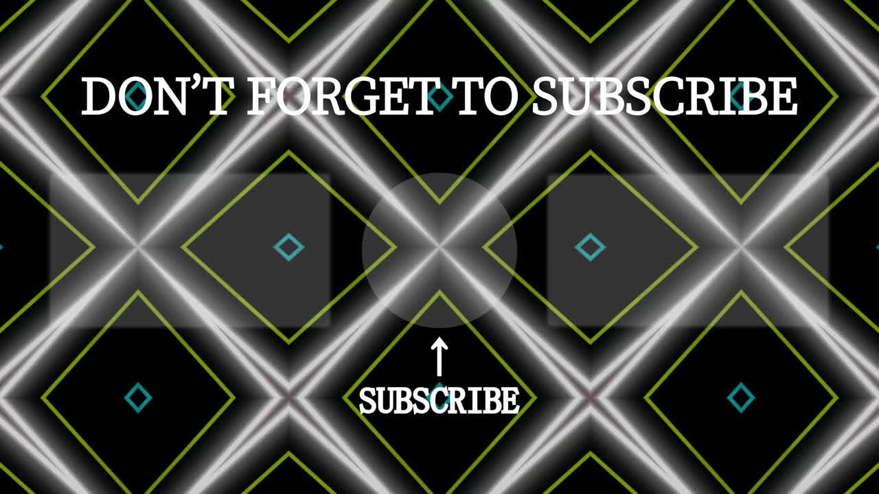 patrón de signo de neón tarjeta de finalización pantalla de finalización gráficos de movimiento