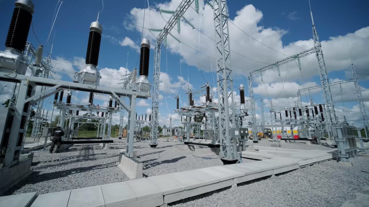 변압기 서브 스테이션 건설