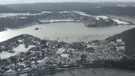 Drone-Aerial-views-of-the-Keller-National-Park-in-Winter