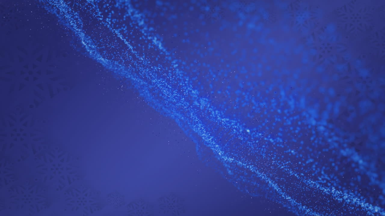 해군 배경 위에 움직이는 반 ⁇ 이는 파동의 애니메이션