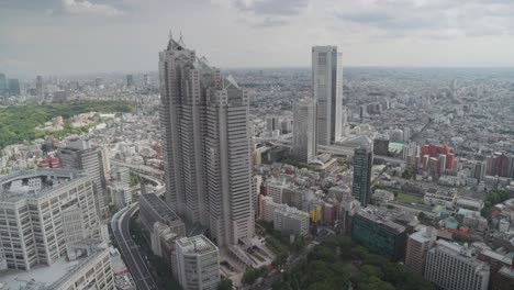timelapse video captures the breathtaking view of tokyo's vibrant cityscape from the tokyo metropolitan government building's observation platform, showcasing the dynamic metropolis.