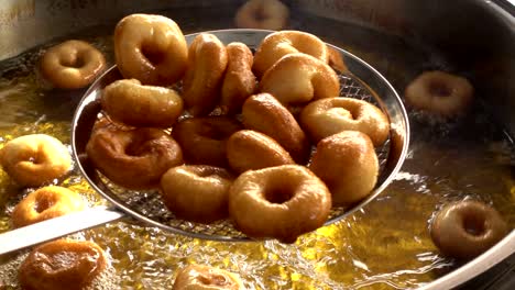 turkish anatolia traditional sweet dessert donut named lokma