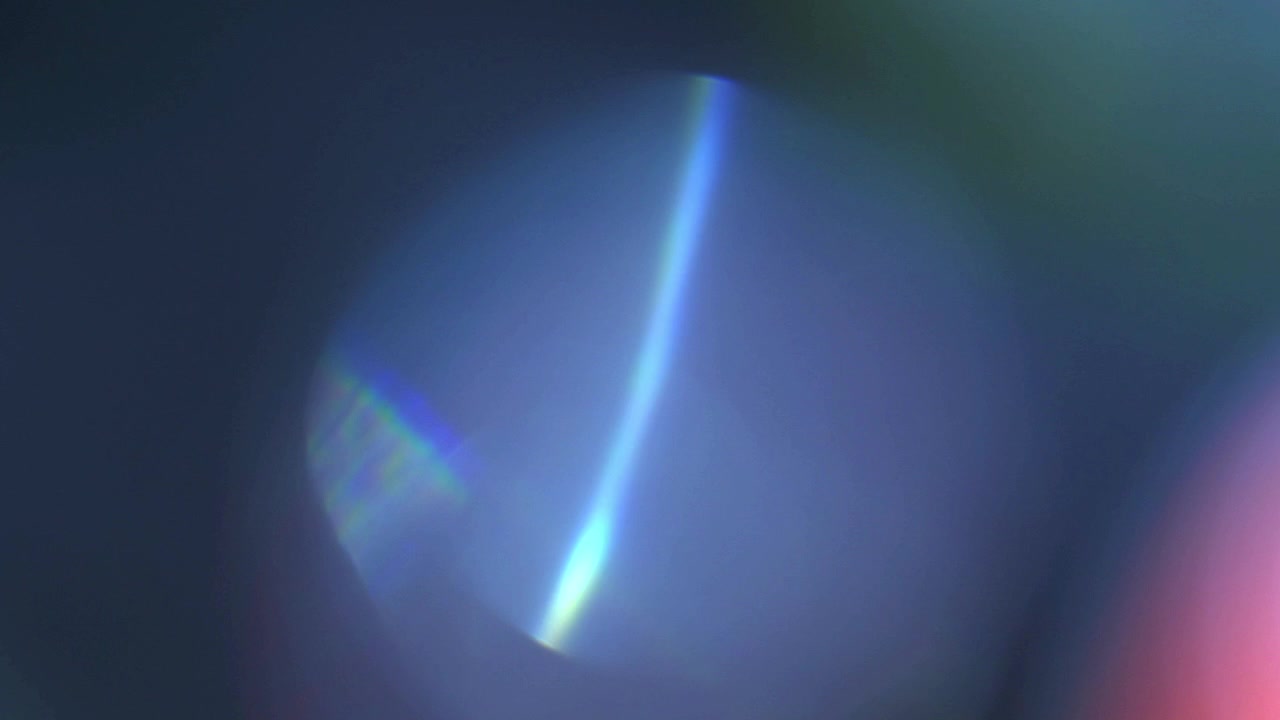 Bagliori di luce astratti e sovrapposizione di lens flare