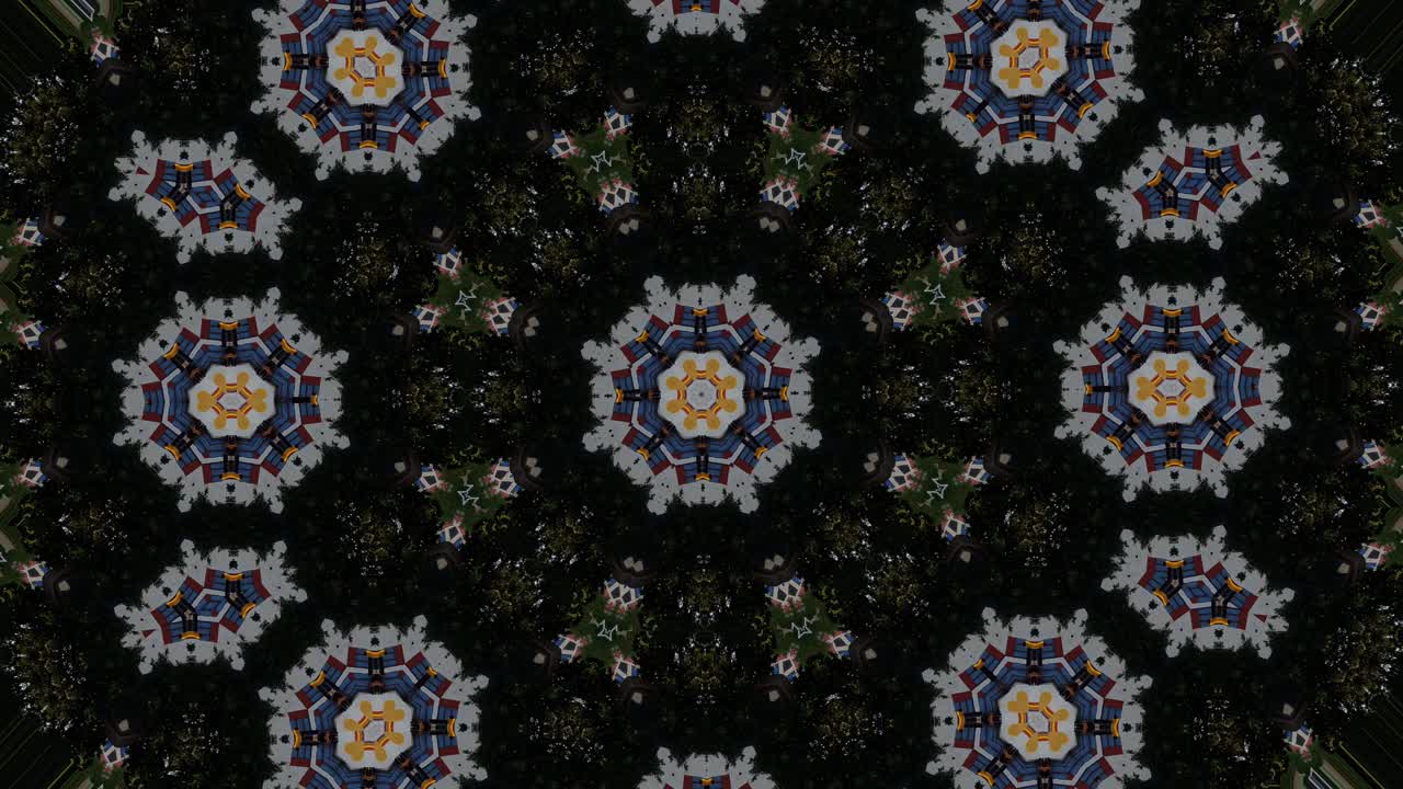 Footage mandala pink abstract