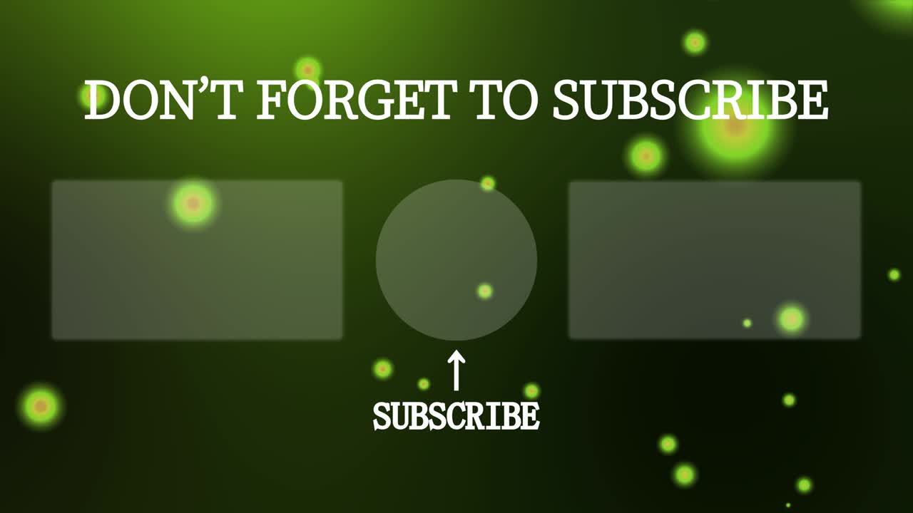 플로팅 포인트 엔드 카드 엔딩 스크린 모션 그래픽