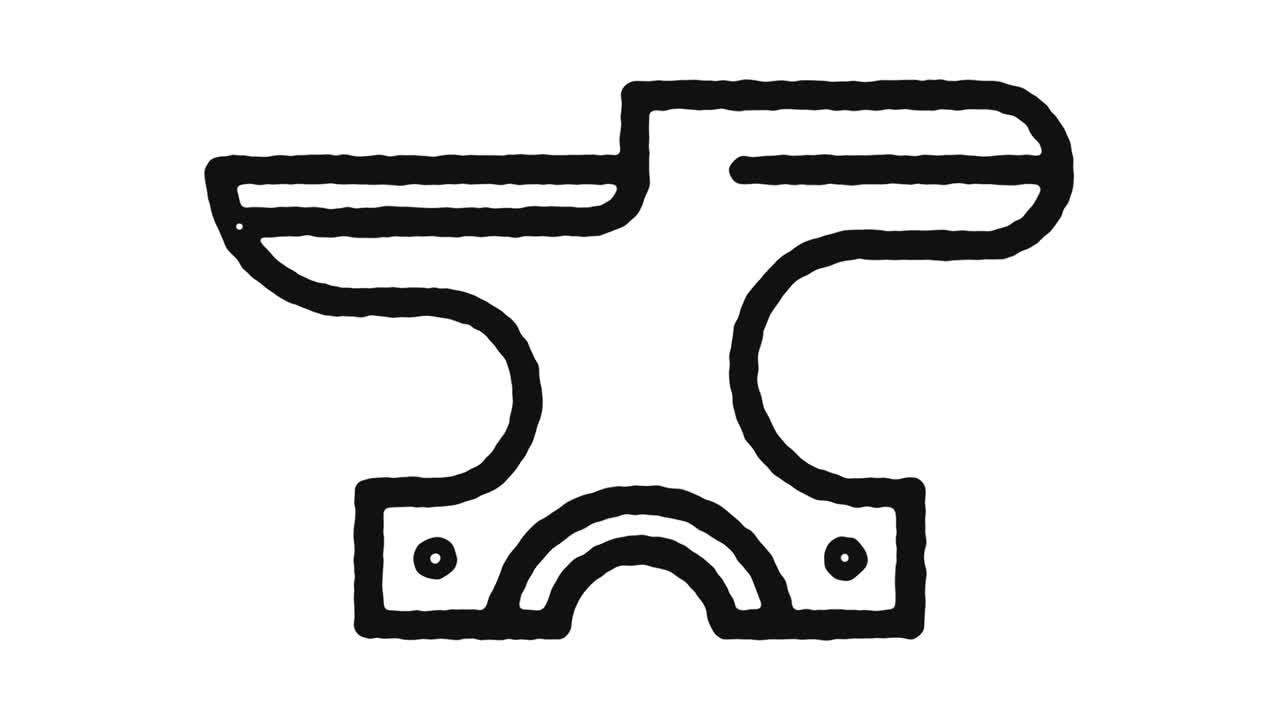 블랙스미스 아이콘 애니메이션 영상 및 알파 채널