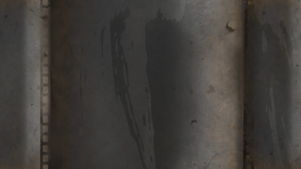 animación de múltiples manchas que se mueven en movimiento hipnótico en un fondo gris angustiado