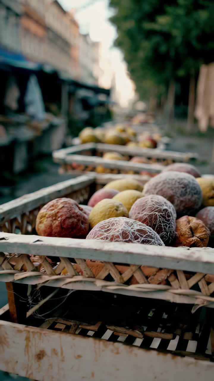 Fruit Market Scene