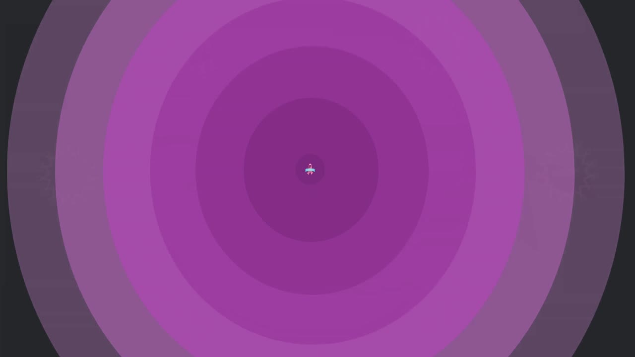 Animation of breast cancer awareness text over pink circles